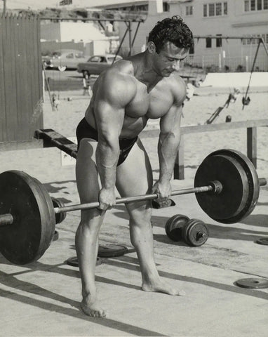 {{ product_title }} Fine Art Print | {{ product_vendor }} Jakero77 Bruce of LA Vintage Bodybuilder Weightlifting Deadlift - 17" x 22" Fine Art Print - 2001 Art Print  Jakero77
