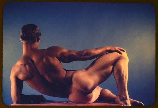 {{ product_title }} Fine Art Print | {{ product_vendor }} Jakero77 Bruce of LA - Vintage Gay Nude Scotty Cunningham Butt RARE Color - 17" x 22" Fine Art Print Art Print  Jakero77