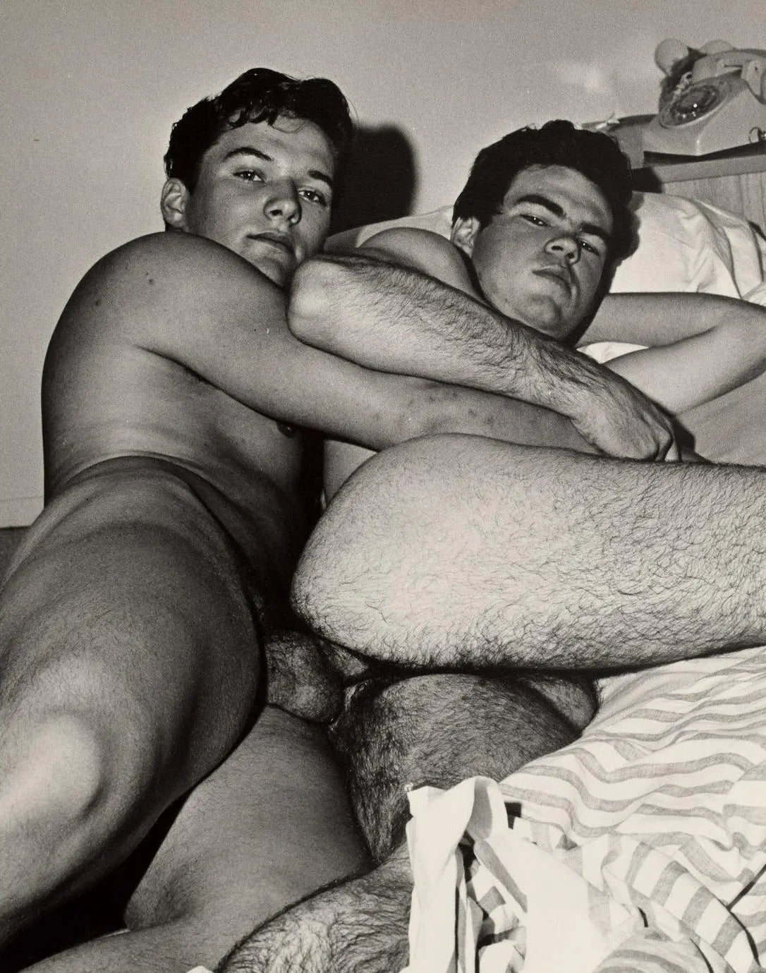 {{ product_title }} Fine Art Print | {{ product_vendor }} Jakero77 Bruce of LA Vintage Homoerotic Anal Gay Sex 1960s Taboo Gay Interest - 17" x 22" Art Print - 2071 Art Print  Jakero77