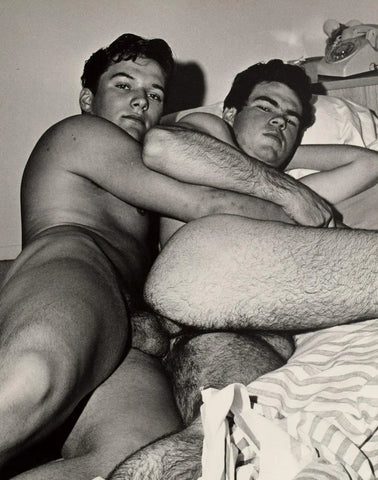 {{ product_title }} Fine Art Print | {{ product_vendor }} Jakero77 Bruce of LA Vintage Homoerotic Anal Gay Sex 1960s Taboo Gay Interest - 17" x 22" Art Print - 2071 Art Print  Jakero77