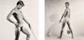 {{ product_title }} Fine Art Print | {{ product_vendor }} Jakero77 Bruce of LA Vintage Homoerotic Gay Interest Nude Male - 17" x 22" Fine Art Print - 1899 Art Print  Jakero77