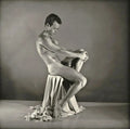 {{ product_title }} Fine Art Print | {{ product_vendor }} Jakero77 Bruce of LA - Vintage Nude Gay Male Seated Penis 1950s Homoerotic - 17" x 22" Fine Art Print Art Print  Jakero77