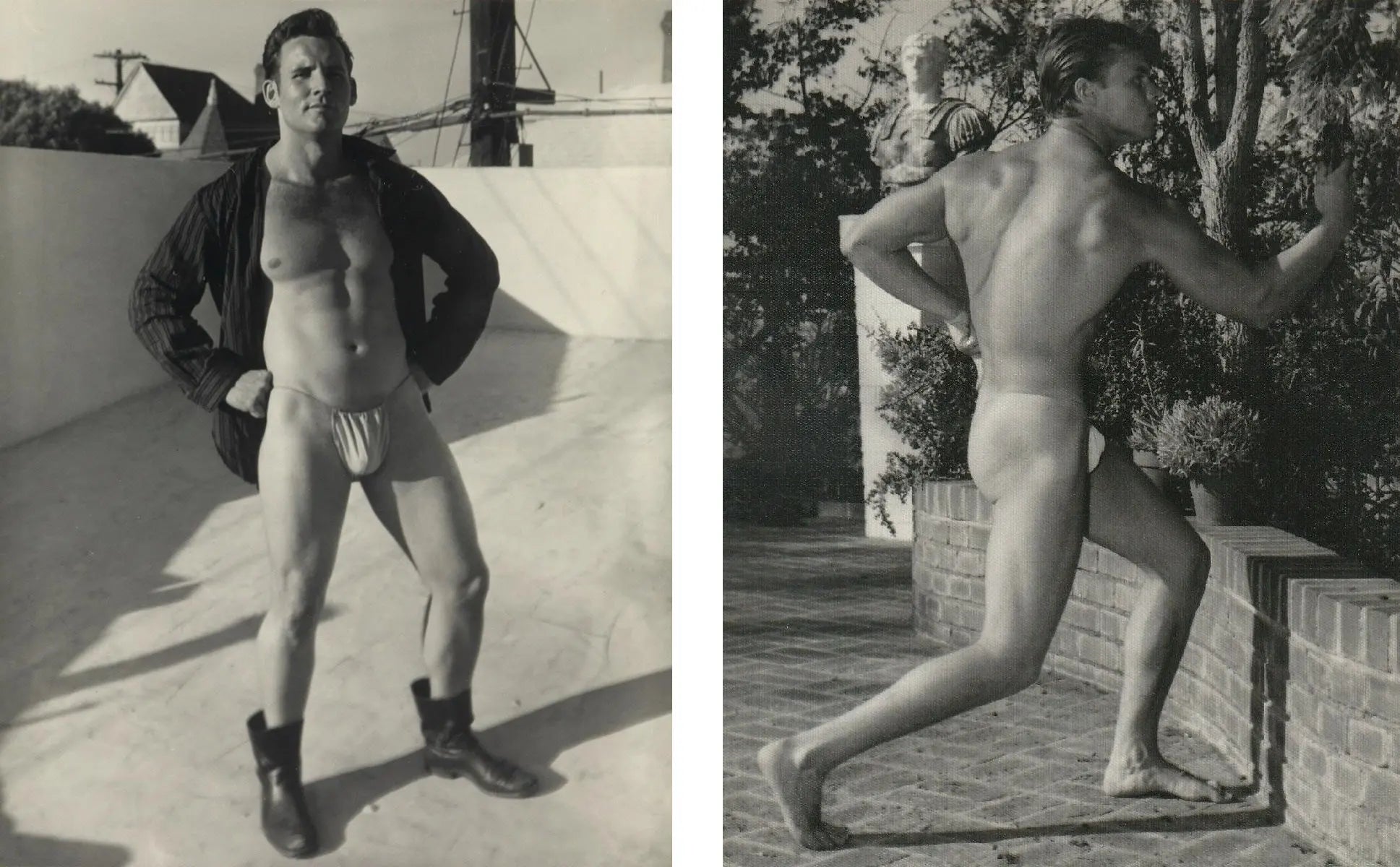 {{ product_title }} Fine Art Print | {{ product_vendor }} Jakero77 Bruce of LA Vintage Nude Males Loin Cloths 1960s Gay - 17" x 22" Fine Art Print - 2116 Art Print  Jakero77