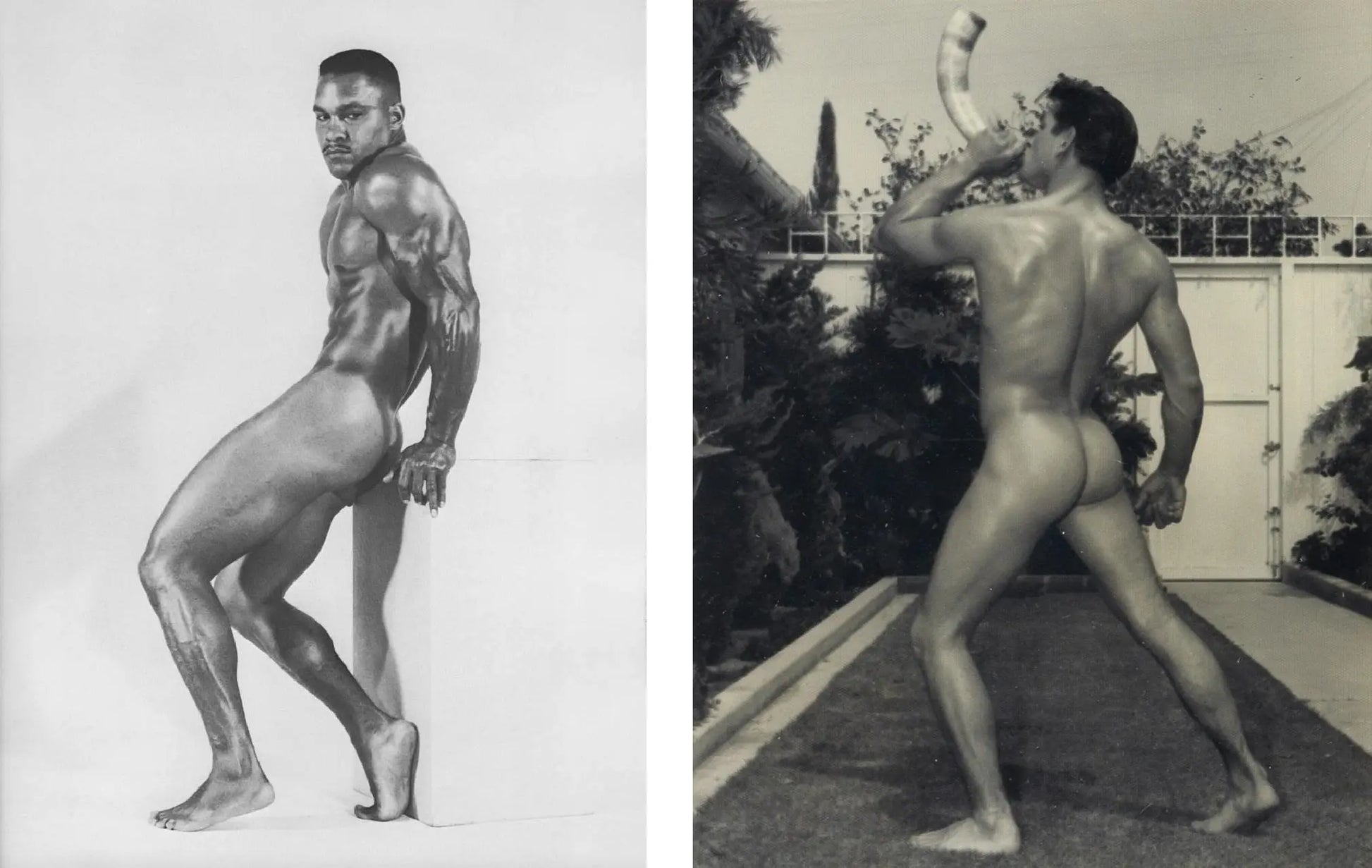 {{ product_title }} Fine Art Print | {{ product_vendor }} Jakero77 Bruce of LA Vintage Nude Men Bob Deckard Gay Interest - 17" x 22" Fine Art Print - 2112 Art Print  Jakero77