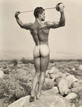 {{ product_title }} Fine Art Print | {{ product_vendor }} Jakero77 Bruce of Los Angeles - Ed Fury Nude Male Butt w/Sword 1960s Homoerotic Vintage Gay Interest - 17"x22" Fine Art Print Art Print  Jakero77