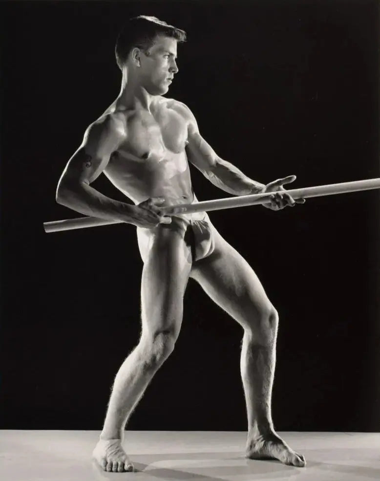 {{ product_title }} Fine Art Print | {{ product_vendor }} Jakero77 Bruce of Los Angeles Joe Dallesandro Loin Cloth Gay - 17" x 22" Fine Art Print - 1832 Art Print  Jakero77