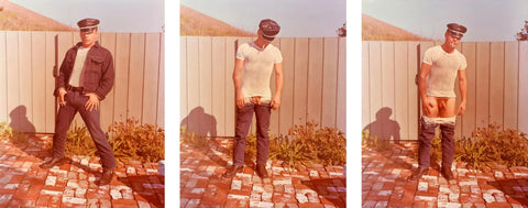 {{ product_title }} Fine Art Print | {{ product_vendor }} Jakero77 Bruce of Los Angeles Nude Guy Gay 1960s Homoerotic Vintage Gay Interest - 17"x22" Fine Art Print - 1991 Art Print  Jakero77