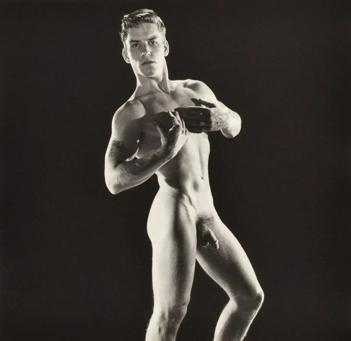 {{ product_title }} Fine Art Print | {{ product_vendor }} Jakero77 Bruce of Los Angeles Nude Joe Dallesandro Cock 1960s Homoerotic Vintage Gay Interest - 17"x22" Fine Art Print - 1997 Art Print  Jakero77