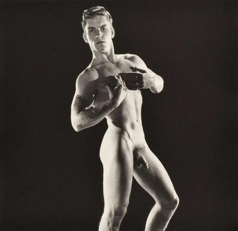 {{ product_title }} Fine Art Print | {{ product_vendor }} Jakero77 Bruce of Los Angeles Nude Joe Dallesandro Cock 1960s Homoerotic Vintage Gay Interest - 17"x22" Fine Art Print - 1997 Art Print  Jakero77