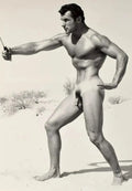 {{ product_title }} Fine Art Print | {{ product_vendor }} Jakero77 Bruce of Los Angeles Nude John Weidemann Desert Sand Gay - 17" x 22" Art Print - 1776 Art Print  Jakero77