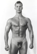 {{ product_title }} Fine Art Print | {{ product_vendor }} Jakero77 Bruce of Los Angeles Nude Kurt Freeman Homoerotic Gay Interest - 17" x 22" Fine Art Print - 2270 Art Print  Jakero77