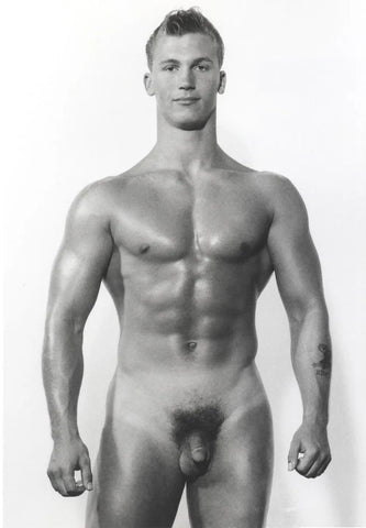 {{ product_title }} Fine Art Print | {{ product_vendor }} Jakero77 Bruce of Los Angeles Nude Kurt Freeman Homoerotic Gay Interest - 17" x 22" Fine Art Print - 2270 Art Print  Jakero77