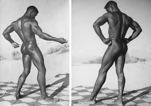 {{ product_title }} Fine Art Print | {{ product_vendor }} Jakero77 Bruce of Los Angeles Nude Leroy Williams Outside Gay - 17" x 22" Fine Art Print - 2127 Art Print  Jakero77