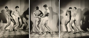 {{ product_title }} Fine Art Print | {{ product_vendor }} Jakero77 Bruce of Los Angeles Two Nude Males Gay Homoerotic Holds - 17"x22" Fine Art Print - 1841 Art Print  Jakero77