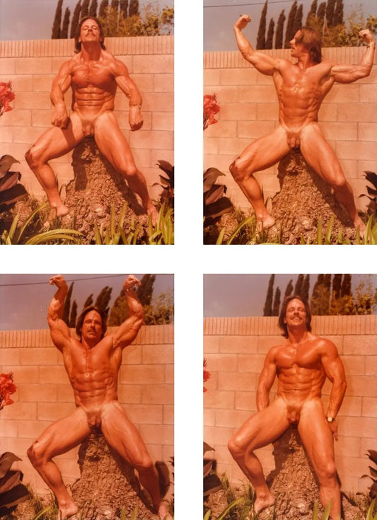 {{ product_title }} Fine Art Print | {{ product_vendor }} Jakero77 Bruce of Los Angeles Vintage 1960s Don Carter Bodybuilder Homoerotic Gay Interest - 17"x22" Fine Art Print - 2103 Art Print  Jakero77