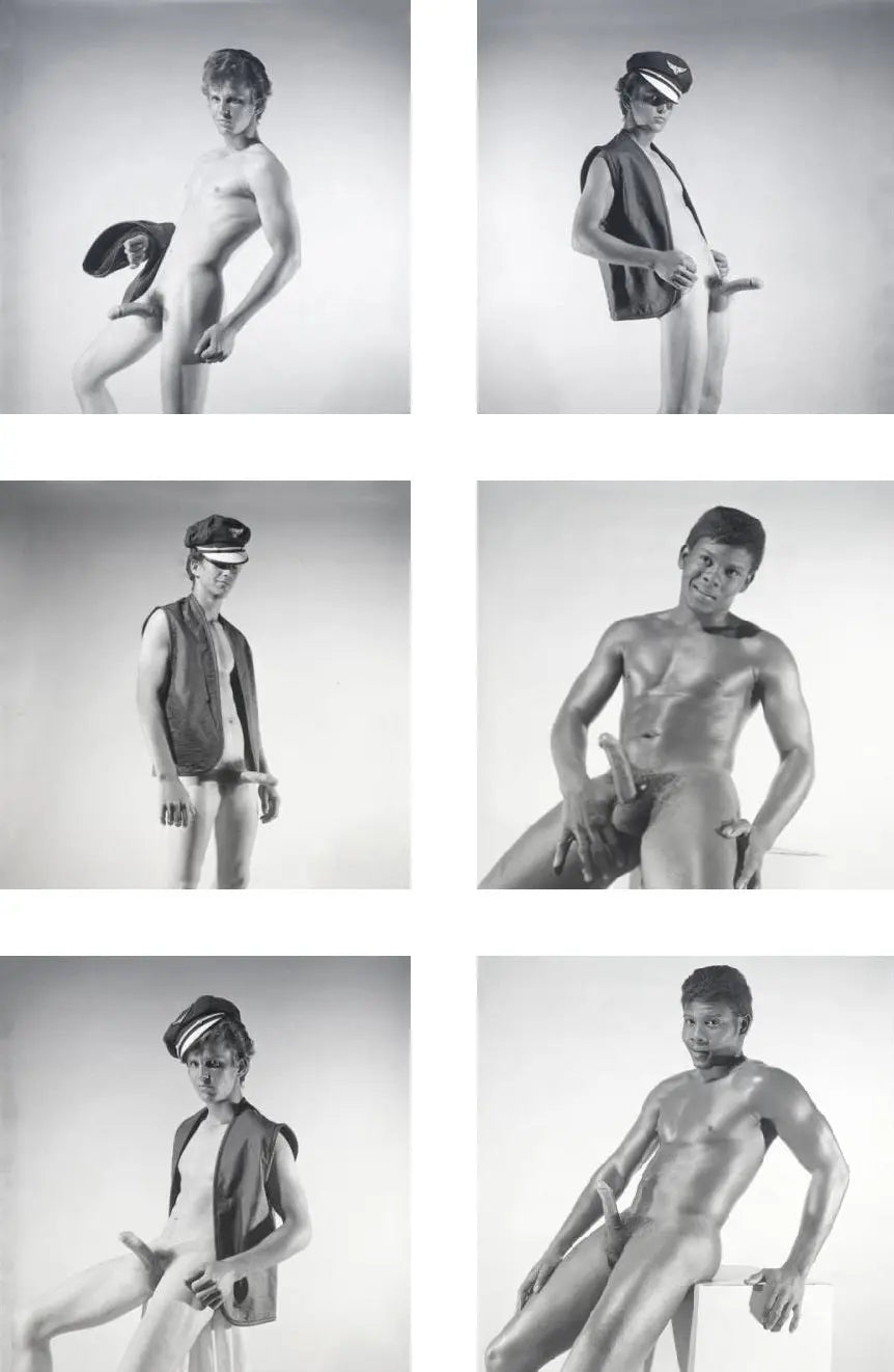 {{ product_title }} Fine Art Print | {{ product_vendor }} Jakero77 Bruce of Los Angeles Vintage Gay 1960s THE PRIVATE FILES Volume #2 Nude Male Models Homoerotic Gay Interest - 17"x22" Fine Art Print - 2110 Art Print  Jakero77