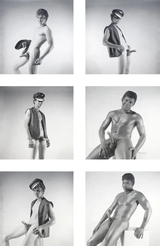 {{ product_title }} Fine Art Print | {{ product_vendor }} Jakero77 Bruce of Los Angeles Vintage Gay 1960s THE PRIVATE FILES Volume #2 Nude Male Models Homoerotic Gay Interest - 17"x22" Fine Art Print - 2110 Art Print  Jakero77