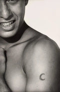 {{ product_title }} Fine Art Print | {{ product_vendor }} Jakero77 Bruce of Los Angeles Vintage Male with Crescent Moon Tattoo - 17"x22" Art Print - 1720 Art Print  Jakero77