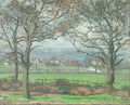 {{ product_title }} Fine Art Print | {{ product_vendor }} Jakero77 Camille Pissarro - Alleyn Park, West Dulwich, Near Sydenham Hill (1871) Signed - 17"x22" Fine Art Print Art Print  Jakero77