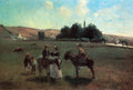 {{ product_title }} Fine Art Print | {{ product_vendor }} Jakero77 Camille Pissarro - Donkey Ride at La Roche Guyon (1865) Signed - 17"x22" Art Print Art Print  Jakero77