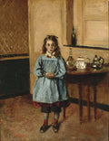 {{ product_title }} Fine Art Print | {{ product_vendor }} Jakero77 Camille Pissarro - Jeanne Pissarro, Called Minette (1872) Signed - 17" x 22" Print Art Print  Jakero77
