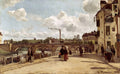 {{ product_title }} Fine Art Print | {{ product_vendor }} Jakero77 Camille Pissarro - Quai du Pothuis, Pontoise (1868) Signed - 17" x 22" Art Print Art Print  Jakero77