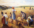 {{ product_title }} Fine Art Print | {{ product_vendor }} Jakero77 Camille Pissarro - The Gleaners (1889) Signed - 17" x 22" Fine Art Print Art Print  Jakero77