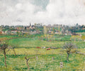{{ product_title }} Fine Art Print | {{ product_vendor }} Jakero77 Camille Pissarro - Vue de Bazincourt (1884) Signed - 17" x 22" Fine Art Print Art Print  Jakero77