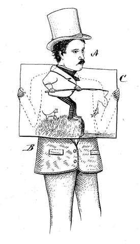 {{ product_title }} Fine Art Print | {{ product_vendor }} Jakero77 Cassius Coolidge - Man Holding up Comic Foreground Putting Him in Fishing Scene (1874) - 17"x22" Fine Art Print Art Print  Jakero77