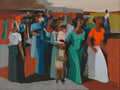 {{ product_title }} Fine Art Print | {{ product_vendor }} Jakero77 Charles Henry Alston - Oh Freedom, Walking (1958) Signed -17" x 22" Fine Art Print Art Print  Jakero77