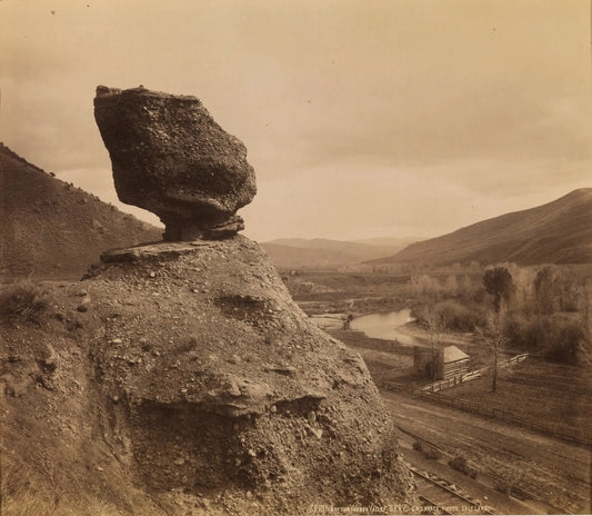 {{ product_title }} Fine Art Print | {{ product_vendor }} Jakero77 Charles Roscoe Savage - Sphynx of the Weber Valley (1870) - 17" x 22" Art Print Art Print  Jakero77