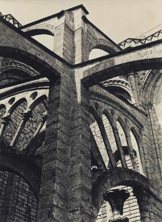 {{ product_title }} Fine Art Print | {{ product_vendor }} Jakero77 Charles Sheeler - Flying Buttresses at the Crossing (1929) - 17" x 22" Art Print Art Print  Jakero77