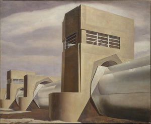 {{ product_title }} Fine Art Print | {{ product_vendor }} Jakero77 Charles Sheeler - Water (1945) - 17" x 22" Fine Art Print Art Print  Jakero77