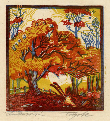 {{ product_title }} Fine Art Print | {{ product_vendor }} Jakero77 Charles Turzak - Autumn Signed - 17" x 22" Fine Art Print Art Print  Jakero77