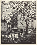 {{ product_title }} Fine Art Print | {{ product_vendor }} Jakero77 Charles W. Smith - Wash Day in Jackson Ward Signed - 17" x 22" Fine Art Print Art Print  Jakero77