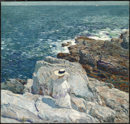 {{ product_title }} Fine Art Print | {{ product_vendor }} Jakero77 Childe Hassam - The South Ledges, Appledore (1913) - 17" x 22" Fine Art Print Art Print  Jakero77