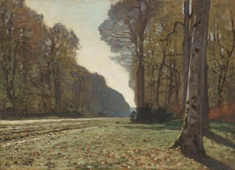{{ product_title }} Fine Art Print | {{ product_vendor }} Jakero77 Claude Monet - The Pave de Chailly (1865) - 17" x 22" Fine Art Print Art Print  Jakero77