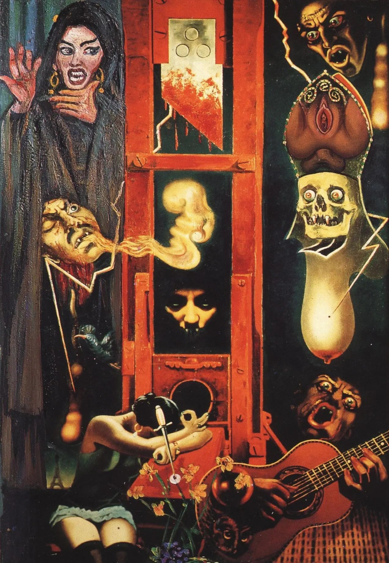 {{ product_title }} Fine Art Print | {{ product_vendor }} Jakero77 Clovis Trouille - La Complainte du Vampire Hard (1930) - 17"x22" Fine Art Print Art Print  Jakero77