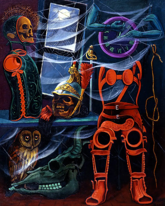 {{ product_title }} Fine Art Print | {{ product_vendor }} Jakero77 Clovis Trouille - La Gloire (1937) Surrealism - 17" x 22" Fine Art Print Art Print  Jakero77