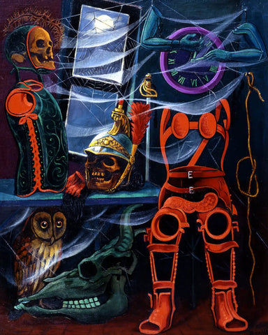 {{ product_title }} Fine Art Print | {{ product_vendor }} Jakero77 Clovis Trouille - La Gloire (1937) Surrealism - 17" x 22" Fine Art Print Art Print  Jakero77