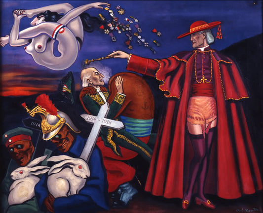 {{ product_title }} Fine Art Print | {{ product_vendor }} Jakero77 Clovis Trouille - Remembrance (1930-33) Nudes - 17" x 22" Fine Art Print Art Print  Jakero77