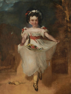 {{ product_title }} Fine Art Print | {{ product_vendor }} Jakero77 Edgar Degas - Little Girl Carrying Flowers in Her Apron 1862 - 17"x22" Art Print Art Print  Jakero77