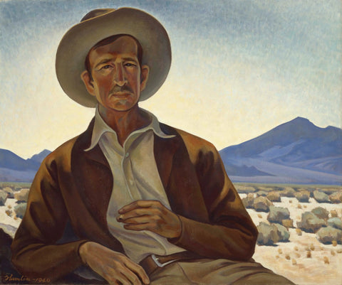 {{ product_title }} Fine Art Print | {{ product_vendor }} Jakero77 Edith Hamlin - Painter of the Desert, Maynard Dixon (1940) - 17" x 22" Art Print Art Print  Jakero77