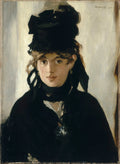 {{ product_title }} Fine Art Print | {{ product_vendor }} Jakero77 Edouard Manet - Berthe Morisot with Bouquet of Violets (1872) Signed - 17"x22" Print Art Print  Jakero77