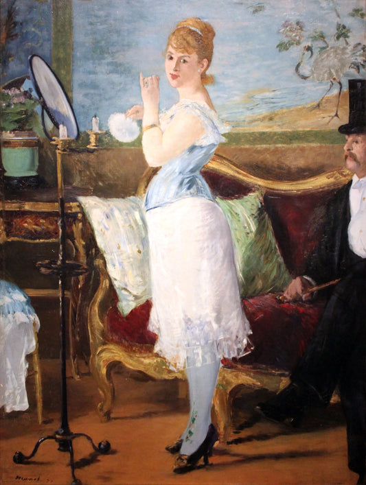 {{ product_title }} Fine Art Print | {{ product_vendor }} Jakero77 Edouard Manet - Nana (1877) Signed - 17" x 22" Fine Art Print Art Print  Jakero77