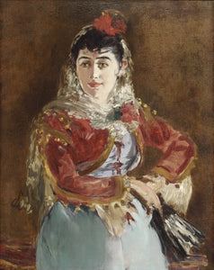 {{ product_title }} Fine Art Print | {{ product_vendor }} Jakero77 Edouard Manet - Portrait of Emilie Ambre as Carmen (1880) - 17"x22" Fine Art Print Art Print  Jakero77