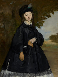 {{ product_title }} Fine Art Print | {{ product_vendor }} Jakero77 Edouard Manet - Portrait of Madame Brunet (1861-63) - 17" x 22" Fine Art Print Art Print  Jakero77