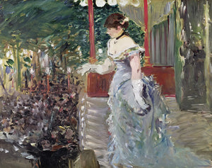 {{ product_title }} Fine Art Print | {{ product_vendor }} Jakero77 Edouard Manet - Singer at a Cafe-Concert (1879) France - 17" x 22" Fine Art Print Art Print  Jakero77