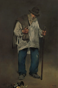 {{ product_title }} Fine Art Print | {{ product_vendor }} Jakero77 Edouard Manet - The Ragpicker (circa 1865-70) Signed - 17" x 22" Fine Art Print Art Print  Jakero77