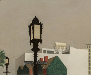 {{ product_title }} Fine Art Print | {{ product_vendor }} Jakero77 Edward Biberman - Wilshire Coronado Corner (1938) - 17" x 22" Fine Art Print Art Print  Jakero77